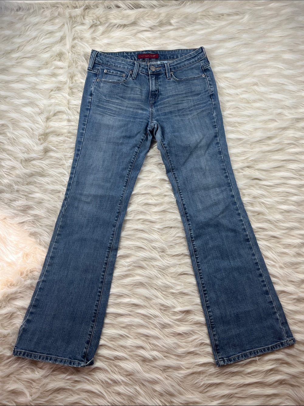 Levis 565 Western Jeans Women's 29x32 Bootcut Medium Wash